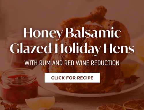Honey Balsamic Glazed Holiday Hens